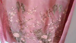 Avaasa Pink Gown Set. No Flaws