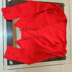 Hot Red Formal & Casual Jacket ❤️