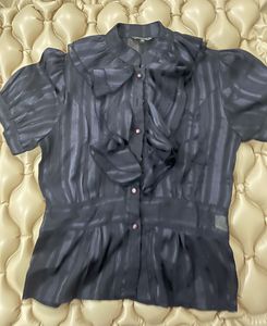 Elegant Ruffled Blouse