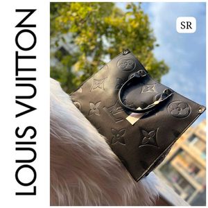 LV ON THE GO MIRROR COPY BIG SIZE TOTE BAG