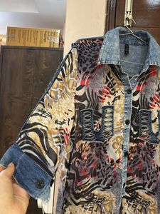 Multicolour Denim Shirt