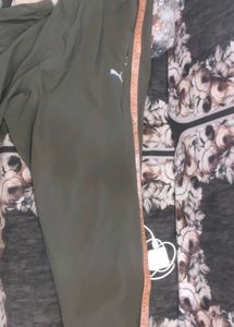 Puma Olive Green Track Pant Xxl