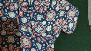 Pure cotton Floral printed Kurta set Totally new