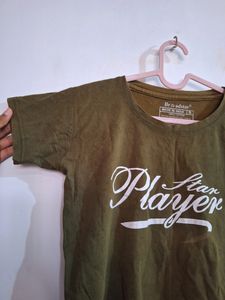 Comfy Cotton Olive T Shirt