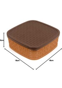 Masala Dabba Box – Brown -Multipurpose 7-in-1