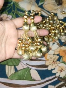 10 Pieces Golden Tassel