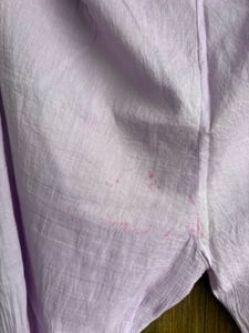 Lavender Anarkali Suit Set