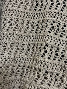 Crochet Tie-Front Cardigan