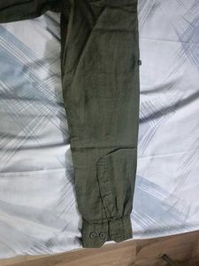 Olive Green Casual Shirt