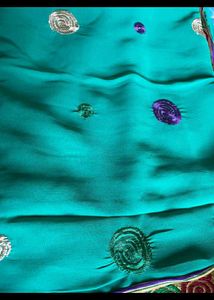 blue saree