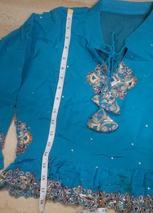 Sky Blue Lengha Chol