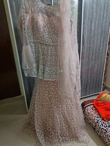 Heavy kurti and skirt combo with dupatta