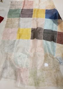Pure morden organza material use for dress desiner