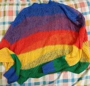 Multicolored Woolen Sweater