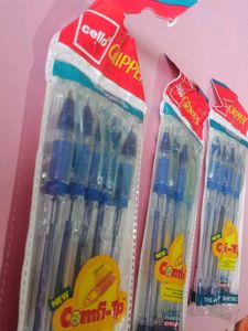 Cello Gripper Ballpoint Pen 3-Pack