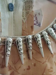 Elegant Peach Ethnic Gown