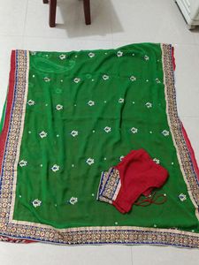 Saree With Blouse