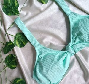 Mint Green Bikini Top