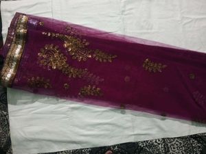 Beutifull Net Saree~💗🫶🏻