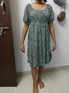 Zudio Green Dress