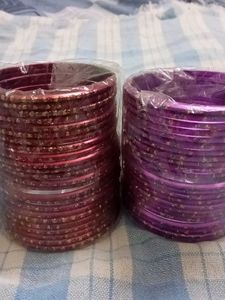 Red & Purple Bangles