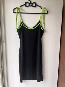Sleek Black Mini Dress