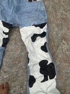 New Unused Handpainted Jeans
