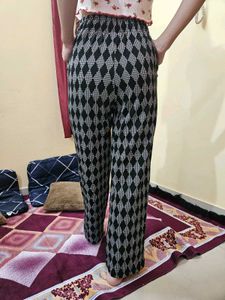 Patterned Casual Pants