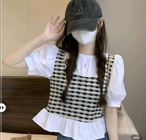 New with tag Pinterest Chic Cute Layered Peplum To