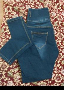 High Waisted Denim Jeans