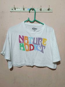 Oversized Cropped Tshirt