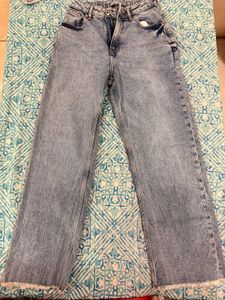 Trendy Wide Leg Jeans