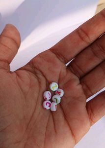 alphabet beads - mixed