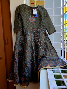 New Multicolored Anarkali Kurta