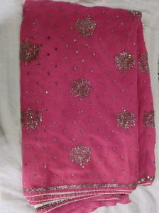 Glasswork Designer Saree