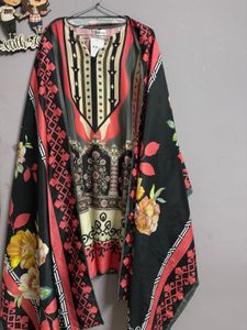 Printed Pakistani Salwar Kameez Suit With Dupatta