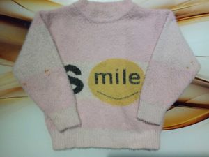 Pink Fuzzy Knit Sweater