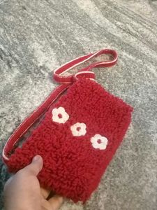 Cute Hand Knitted Sling Bag