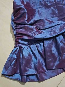 Imported Purple Mini Dress