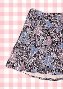 °❀⋆.ೃ࿔ y2k plus size floral miniskirt °❀⋆.ೃ࿔*