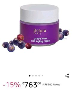Belora Paris Grape Wine Anti-Aging Mask