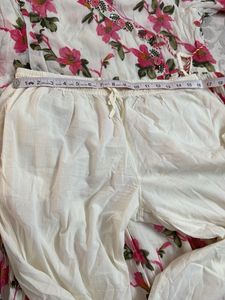 Floral Print Pant Kameez Suit