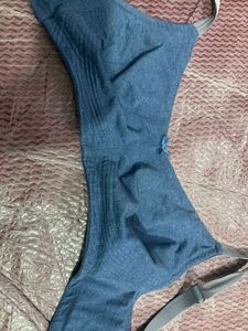 Comfortable Blue Bra