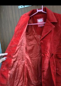 Red Velvet Coat