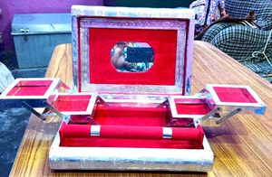 New Silver Jewellery And Bangles Box