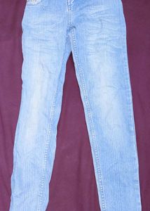 Girls Skinny Jeans With Elastic