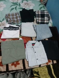 Combo Of 2 Shirt Two T-shirt 3 Jeans One Formal...