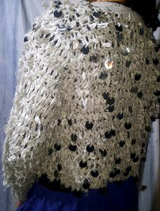 Crocheted Mermaid Jacket Sweater
