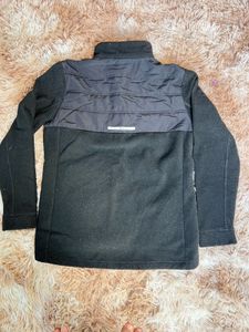 Black Padded Jacket with Fleece