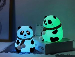 Cute Silicon Multicolour Panda Lamp Just For 949